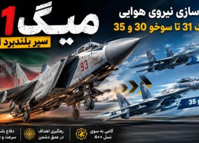 از خرید میگ 31 تا سوخو 30 و 35 برای نوسازی نیروی هوایی